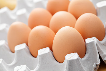 Image showing eggs in package