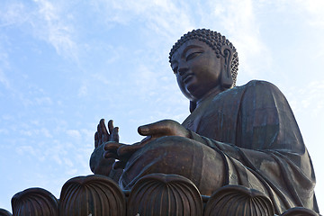 Image showing Tian Tan Buddha