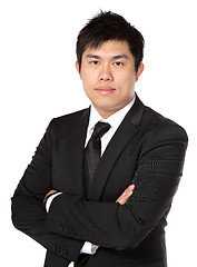 Image showing young asian business man