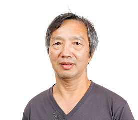 Image showing asian mature man