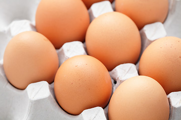 Image showing eggs in box