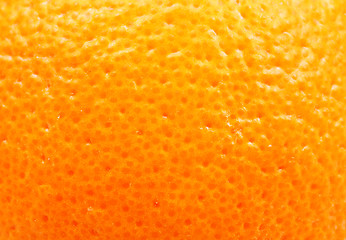 Image showing orange peel close up