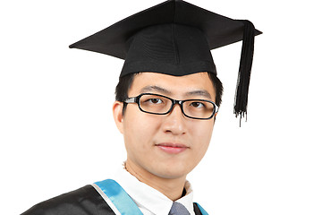 Image showing asian man graduation