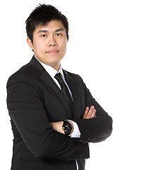 Image showing young asian business man