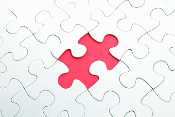 Image showing puzzle with missing part