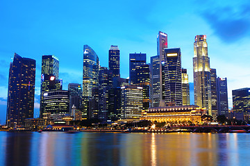 Image showing Singapore cityscape