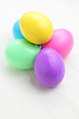 Image showing colorful easter egg