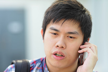 Image showing man on phone call