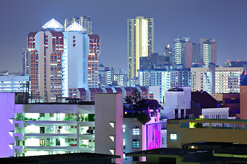 Image showing Singapore at night