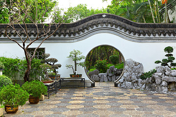Image showing garden in chinese style