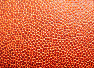 Image showing basketball texture