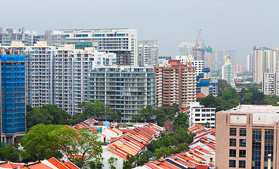 Image showing residential area in Singapore