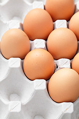 Image showing eggs in box