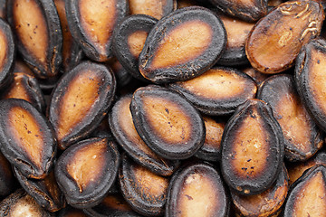 Image showing black melon seed for chinese new year