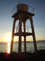 Image showing Sunset in Trondheim