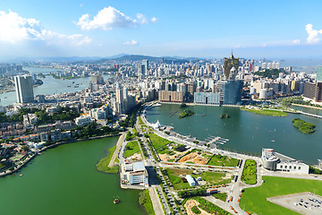 Image showing macao city view