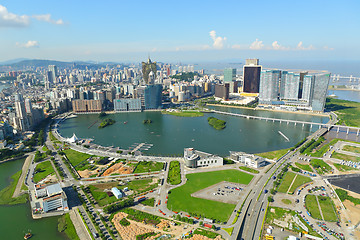 Image showing Macau city view