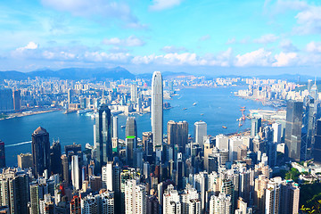 Image showing Hong Kong downtown