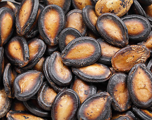 Image showing black melon seed