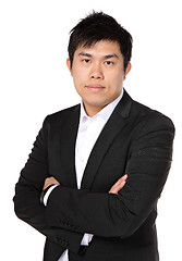 Image showing asian business man