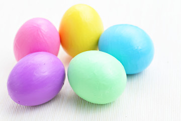 Image showing colorful easter egg