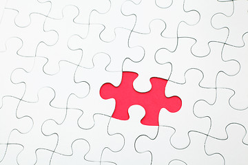 Image showing puzzle with missing part