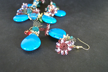 Image showing turquoise jewelry