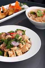 Image showing Gourmet Thai Food Dishes