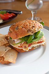 Image showing Fresh Deli Sandwich