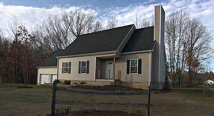 Image showing Newly Built Residential Home Panorama