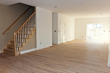 Image showing Newly Built House Interior