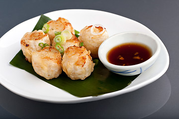 Image showing Thai Fried Dumpling Appetizers