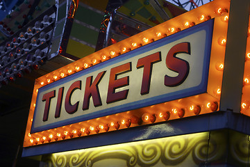 Image showing Tickets