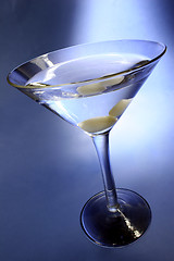 Image showing Blue Martini