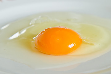 Image showing egg yolk