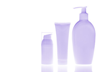 Image showing cosmetic bottles