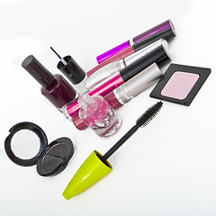 Image showing collection of make-up