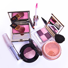 Image showing makeup collection