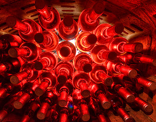 Image showing wine bottles