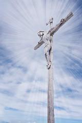 Image showing the crucifixion