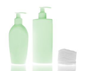 Image showing cosmetic bottles