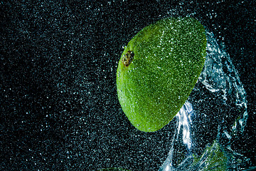 Image showing fruit splash