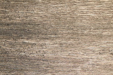 Image showing weathered old brown wooden texture