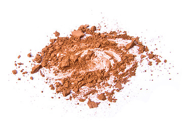 Image showing crushed eyeshadow