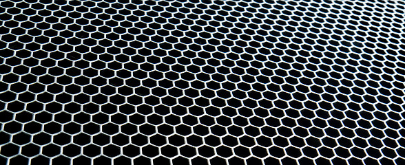 Image showing abstract metallic grid