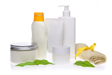 Image showing spa cosmetics