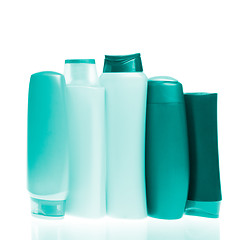 Image showing cosmetic bottles