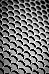 Image showing abstract metallic grid