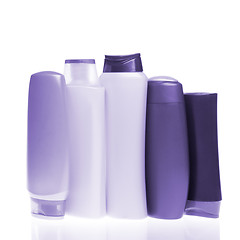 Image showing cosmetic bottles