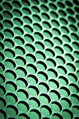 Image showing abstract metallic grid